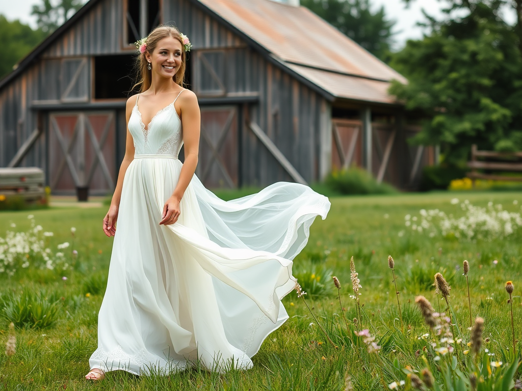 fablabwapi.be | Mariage à thème champêtre: comment choisir sa robe?